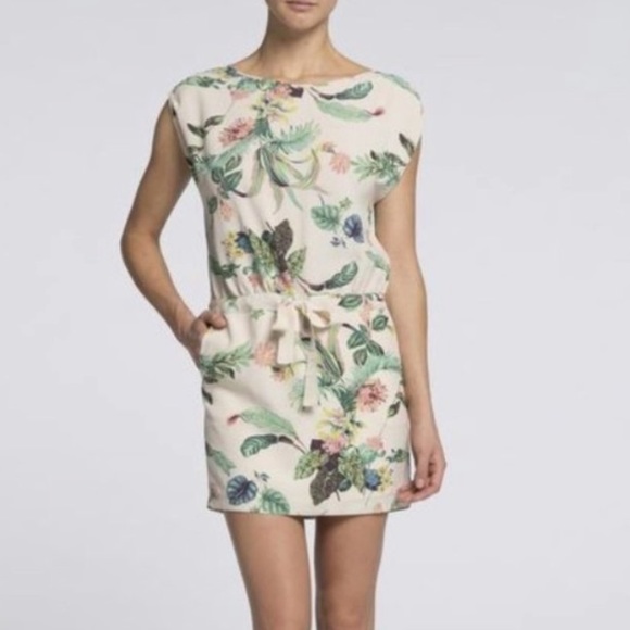 Maison Scotch Acapulco Palm Botanical Dress - Picture 2 of 6